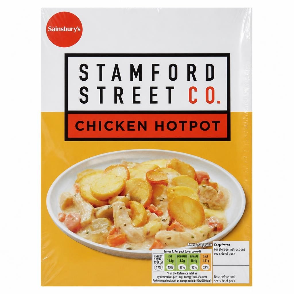Stamford Street Co. Chicken Hotpot Ready Meal For 1 400g