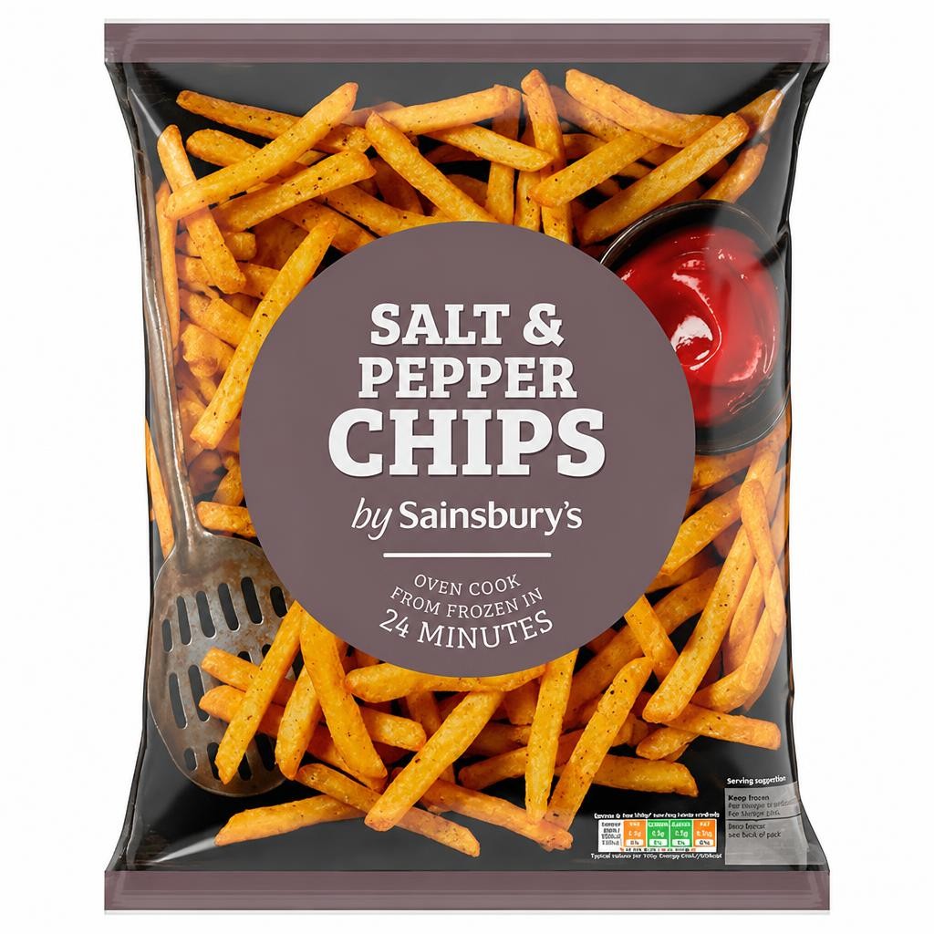 Sainsbury's Salt & Pepper Chips 750g