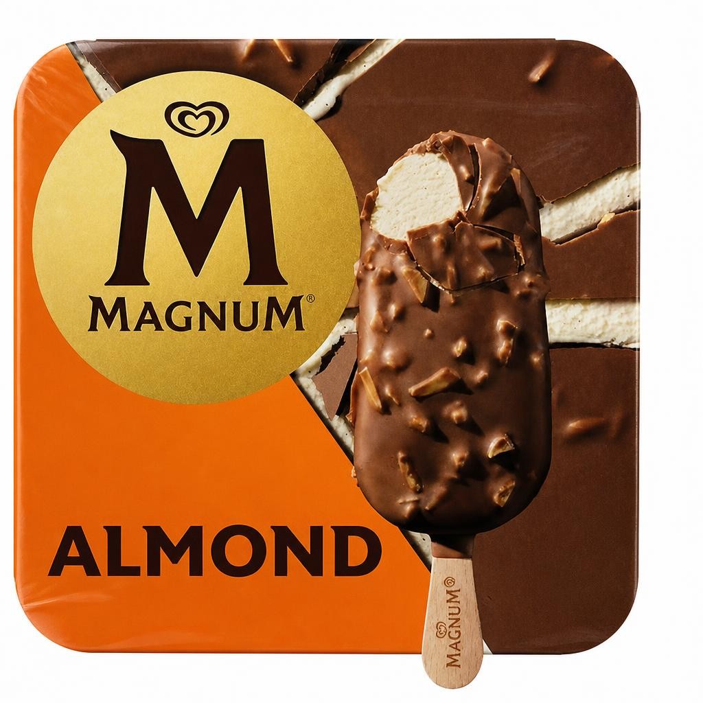 Magnum Almond Ice Cream Sticks 3x100ml