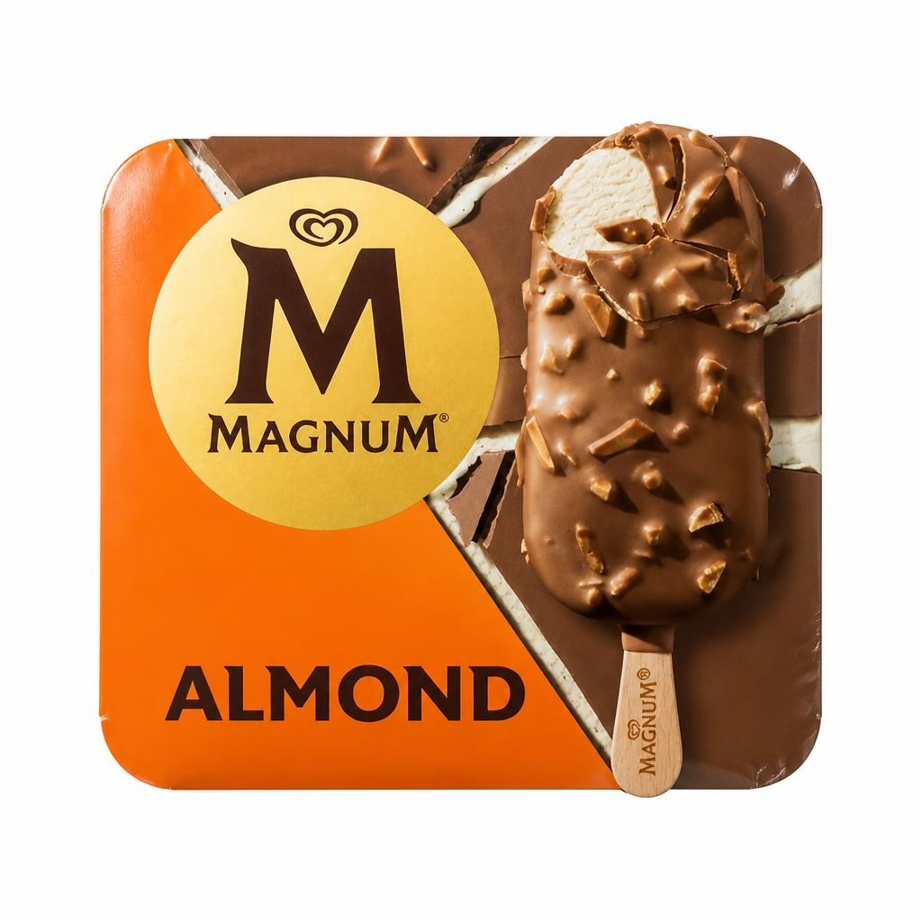 Magnum Almond Ice Cream Sticks 3x100ml