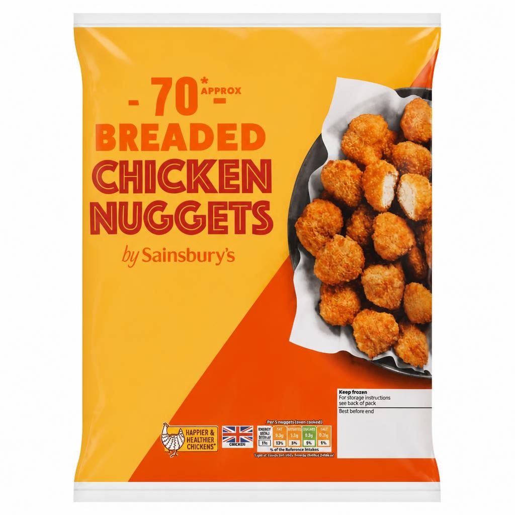 Sainsbury's Chicken Breast Nuggets 1kg