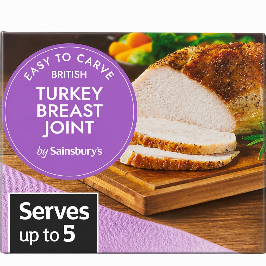 Sainsbury's British Turkey Breast Joint 800g