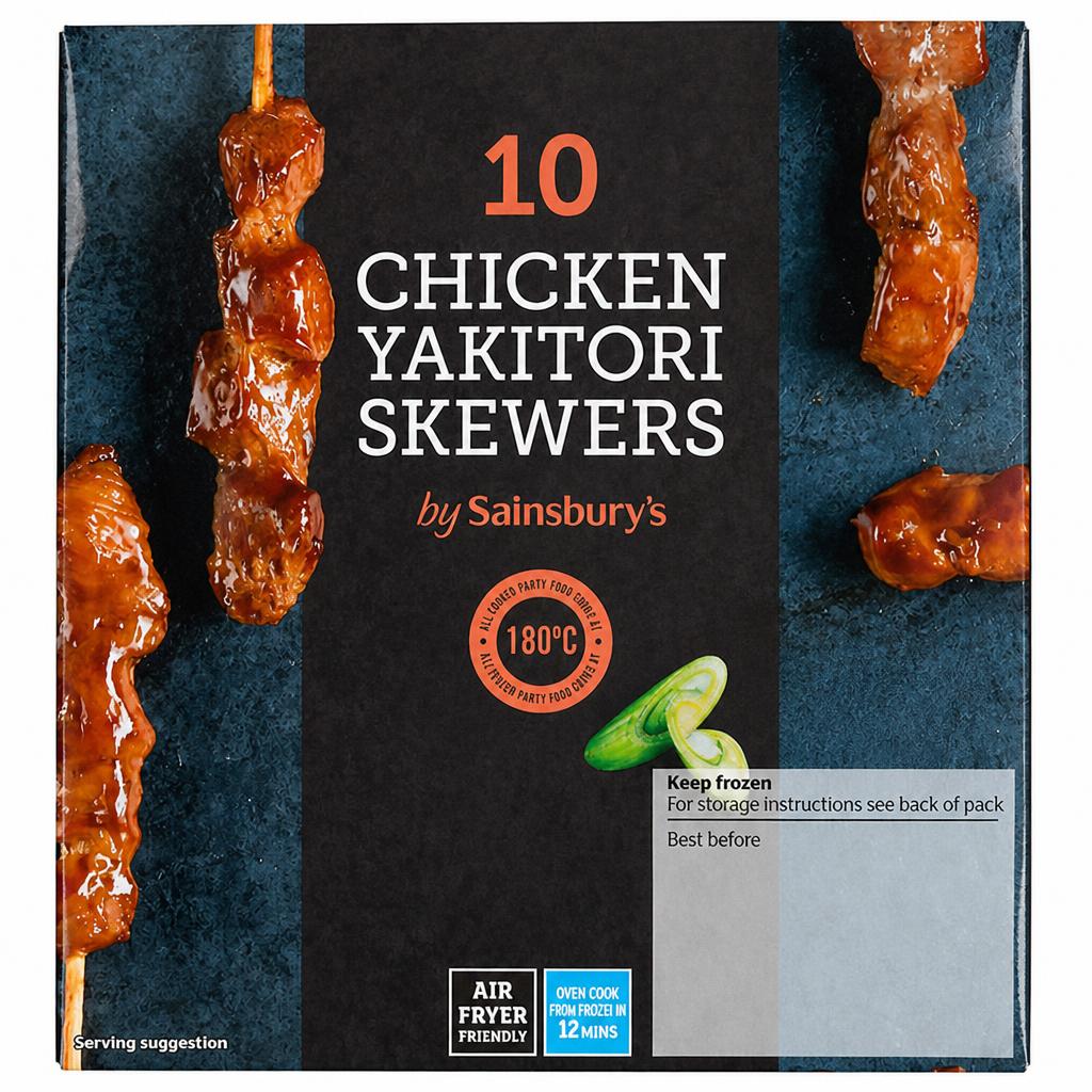 Sainsbury's Chicken Yakitori Skewers x10 180g