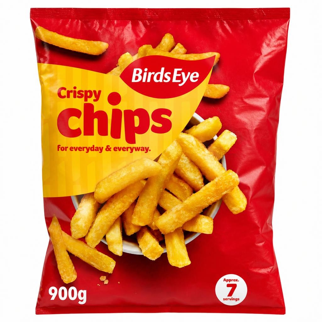 Birds Eye Crispy Chips 900g
