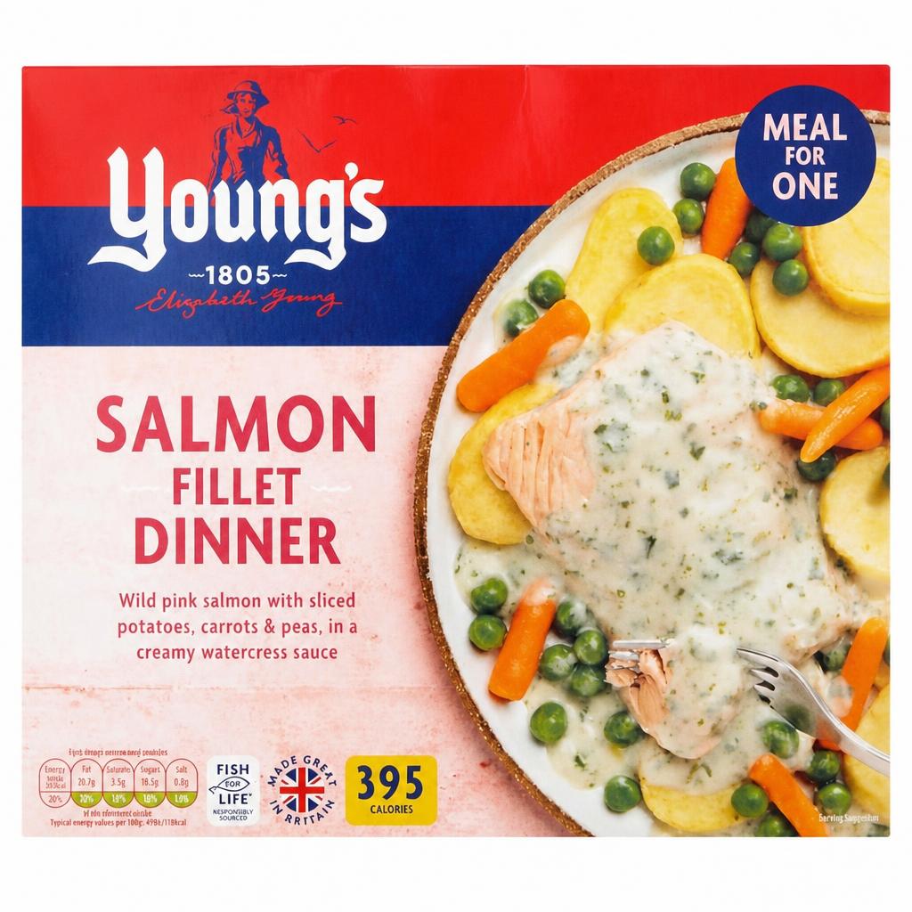 Young's Salmon Fillet Dinner 380g
