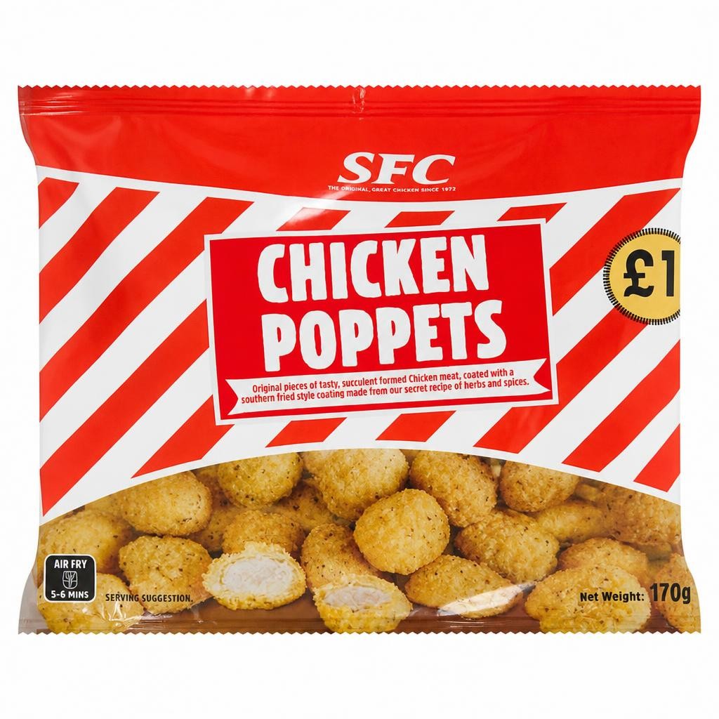 SFC The Original Chicken Poppets 170g