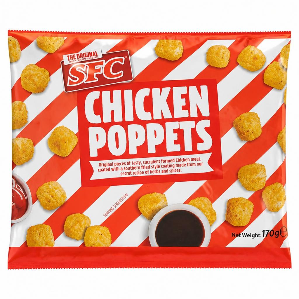 SFC The Original Chicken Poppets 170g