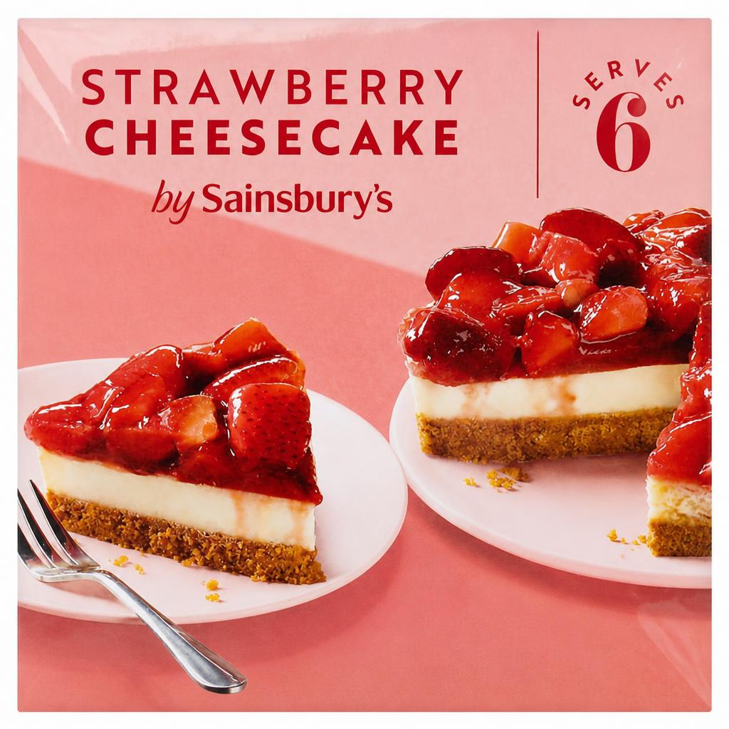 Sainsbury's Strawberry Cheesecake 550g