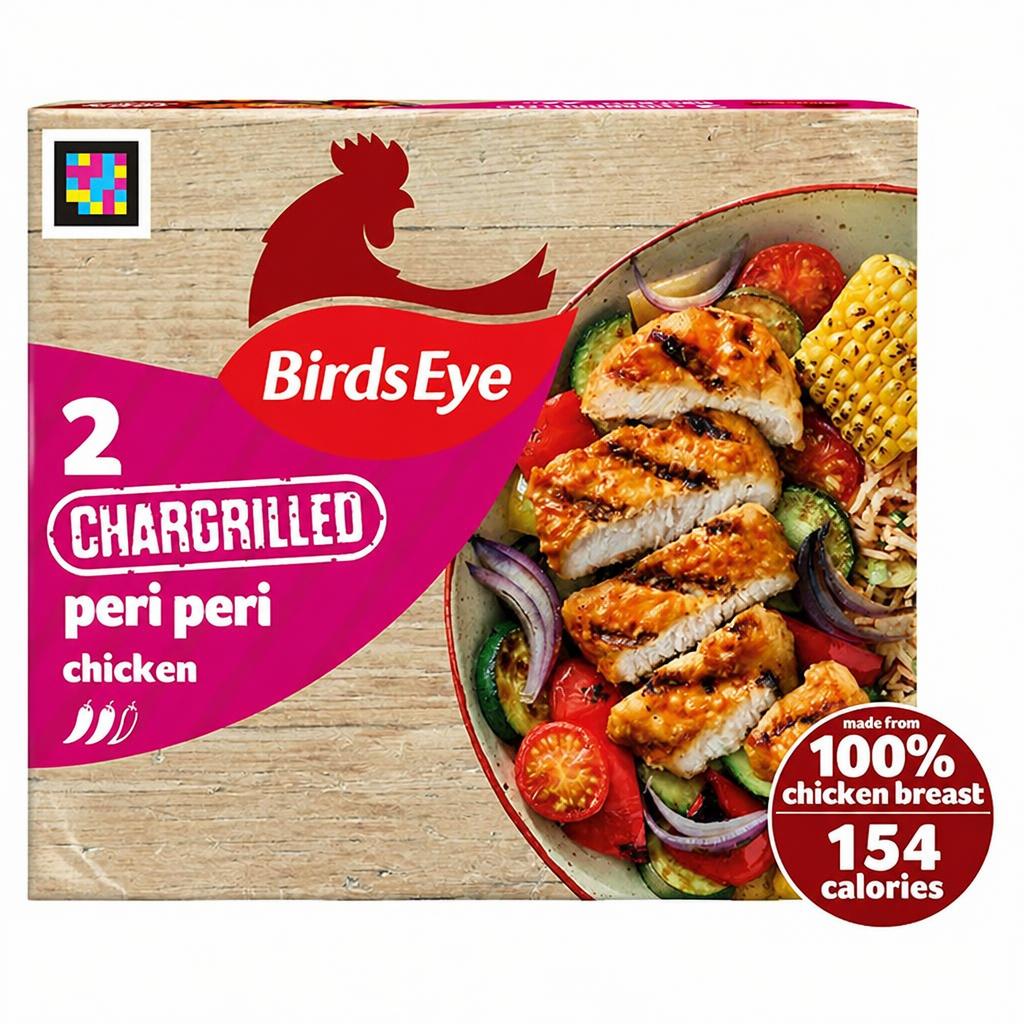 Birds Eye 2 x Peri Peri Chicken Breast Steaks 174g