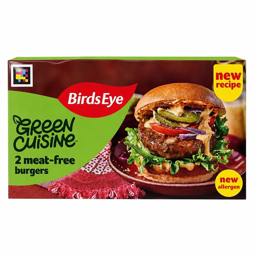 Birds Eye Green Cuisine Meat Free Burgers x2 209g