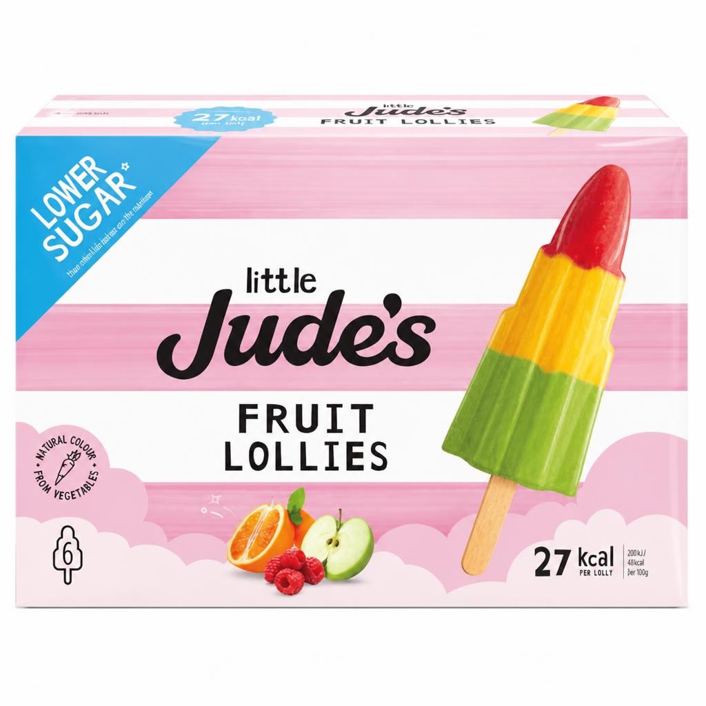 Little Jude's Fruit Rockets 6 x 55ml