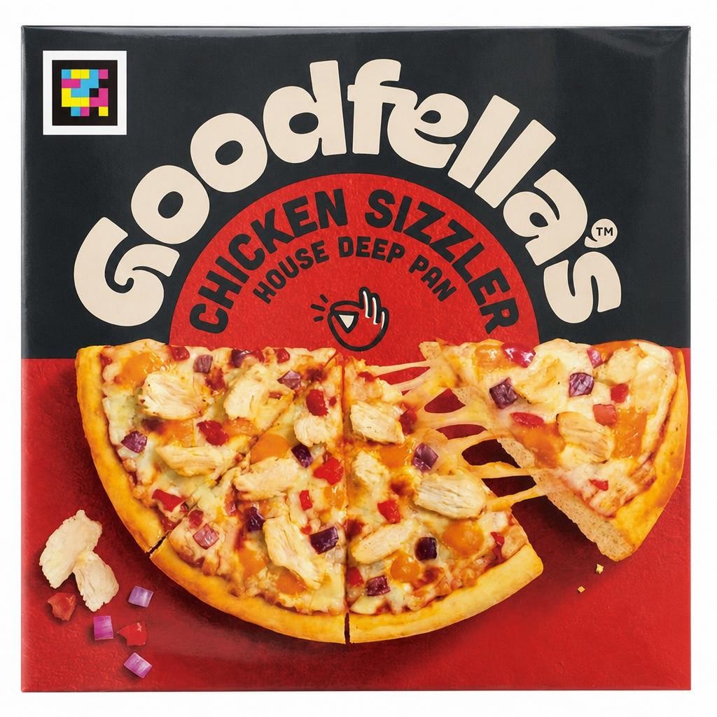Goodfella's Deep Pan Baked Spicy Chicken Sizzler Pizza 438g