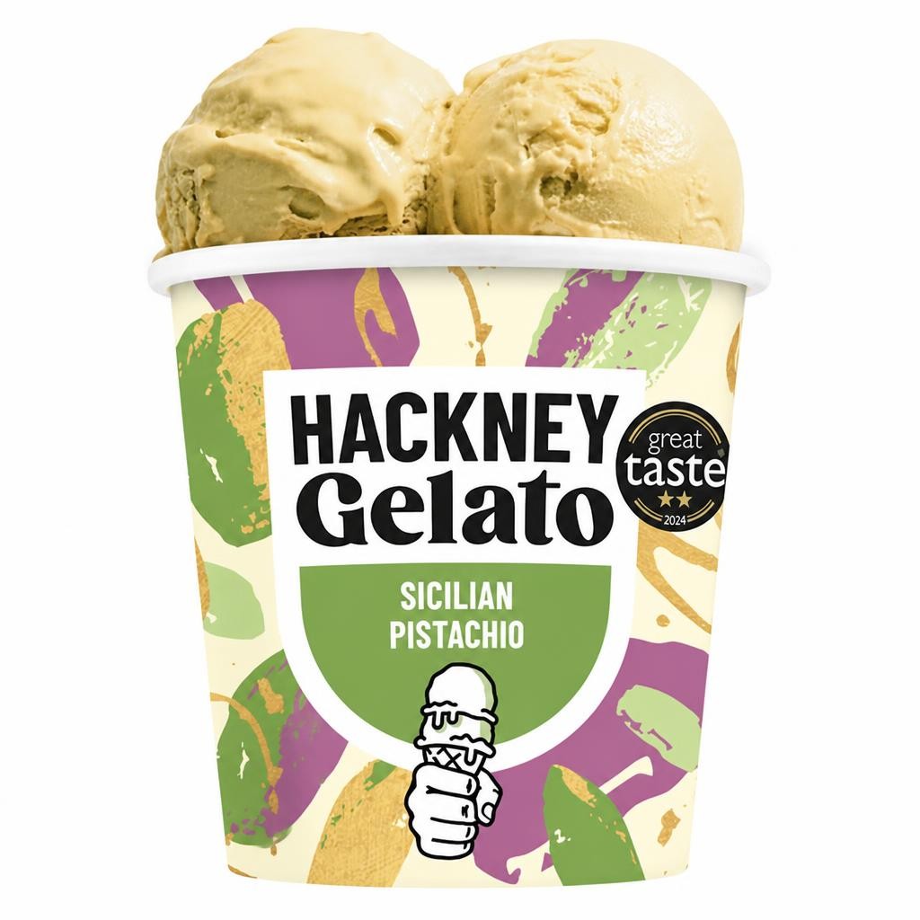 Hackney Gelato Pistachio 420ml