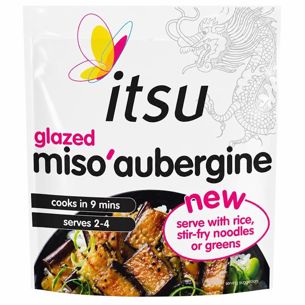 itsu Glazed Miso Aubergine 330g