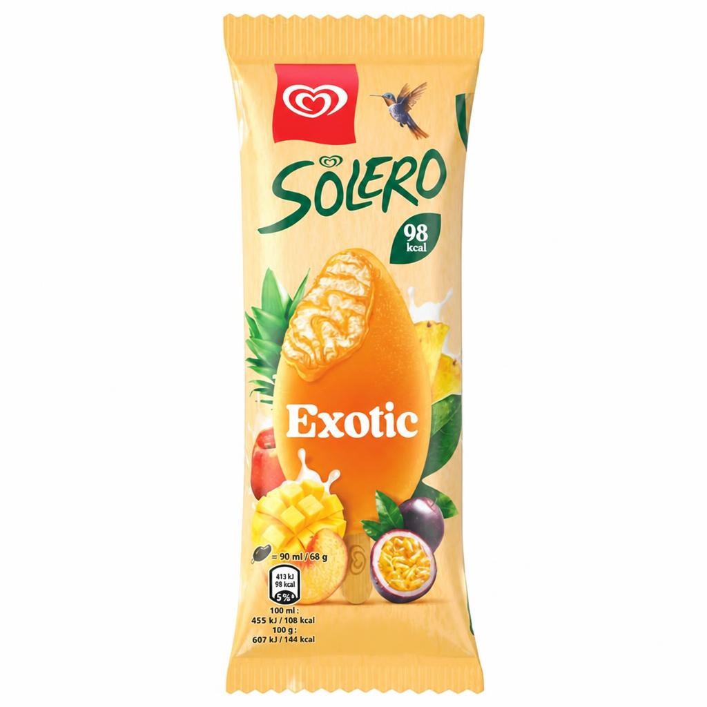 Solero 90ml Exotic Ice Cream Lolly