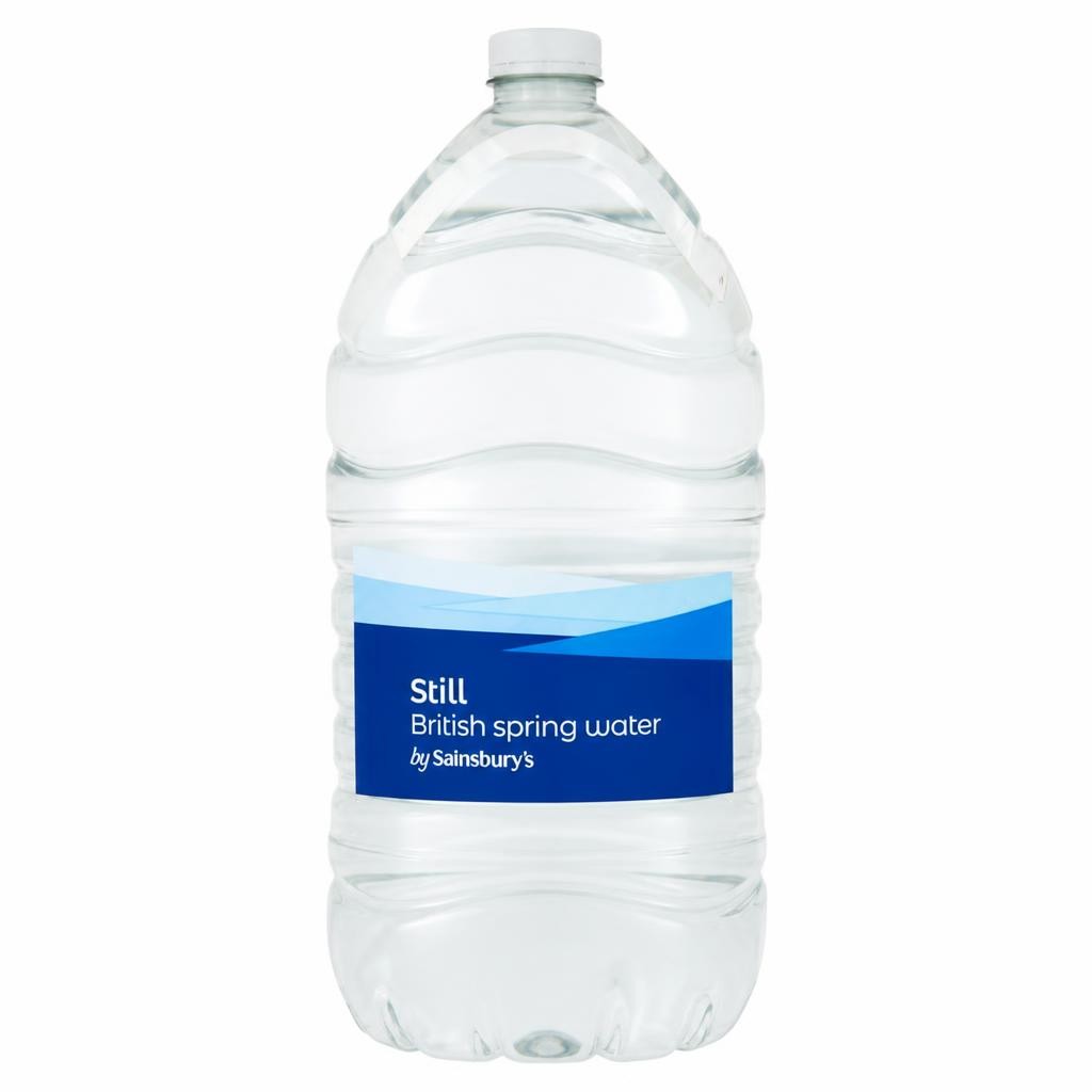 Sainsbury's British Bottled Still Spring Water 5L