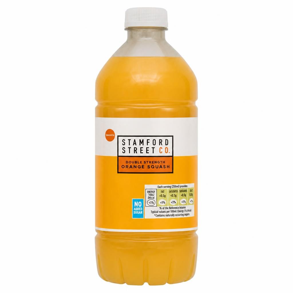 Stamford Street Co. Double Strength Orange Squash 750ml