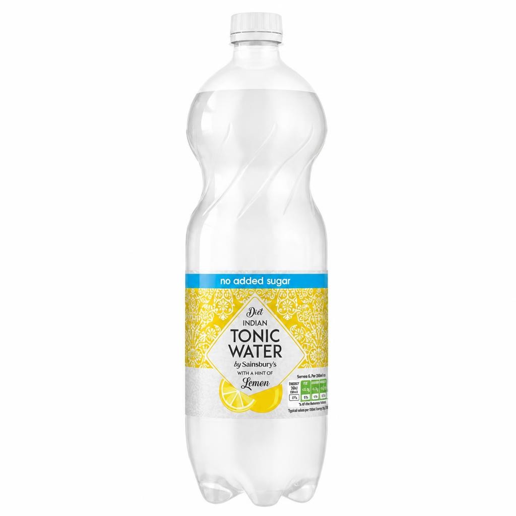 Sainsbury's Diet Indian Tonic Water with Lemon 1L