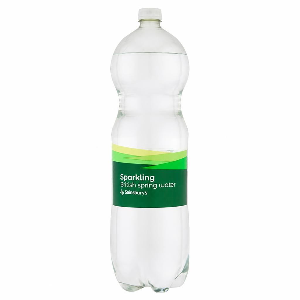 Sainsbury's British Bottled Spring Sparkling Water 2L