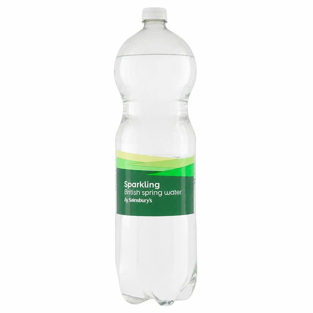 Sainsbury's British Bottled Spring Sparkling Water 2L