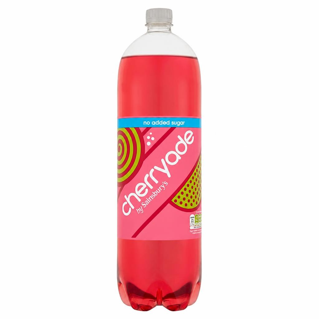 Sainsbury's No Added Sugar Cherryade 2L
