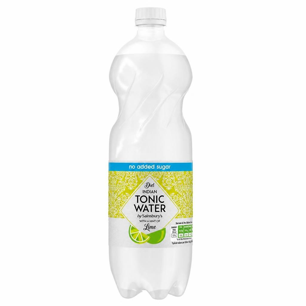 Sainsbury's Diet Indian Tonic Water with Lime 1L