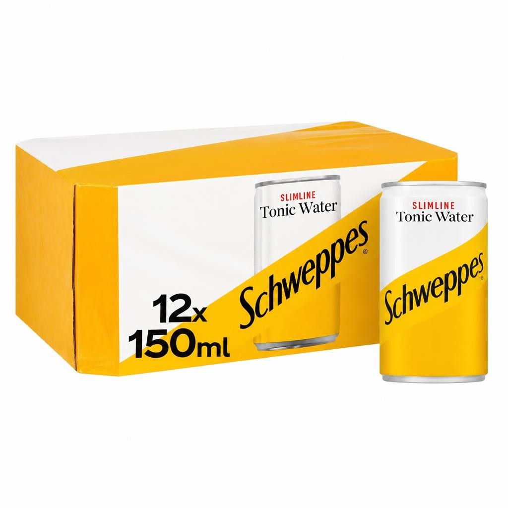 Schweppes Slimline Tonic Water 12x150ml