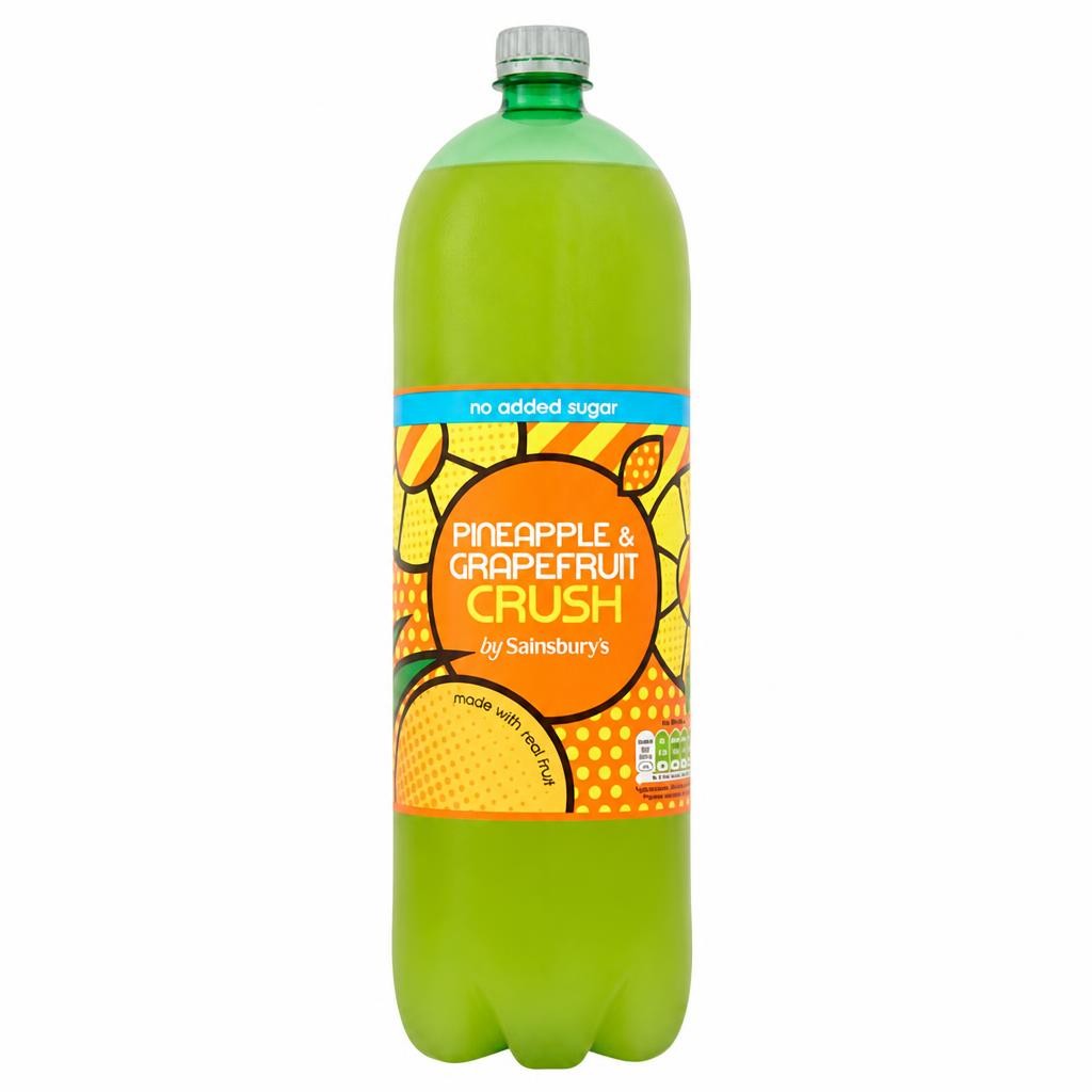 Sainsbury's Pineapple & Grapefruit Juice Drink, Zero Added Sugar 2L
