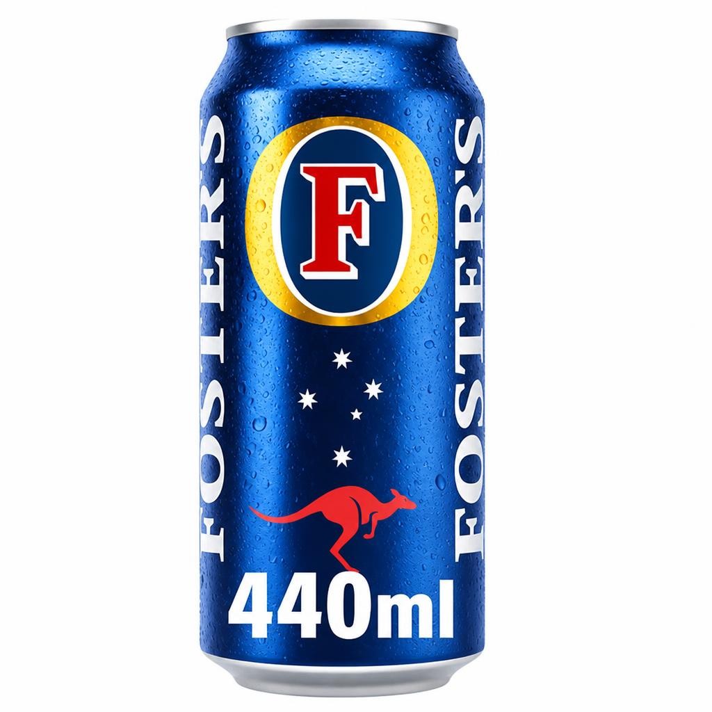 Foster's Lager Beer Cans 18x440ml