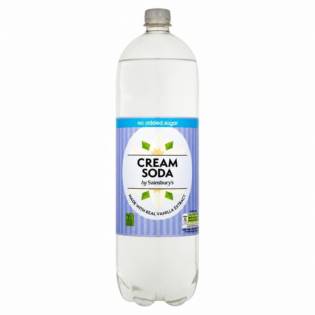 Sainsbury's Diet Cream Soda, No Added Sugar 2L