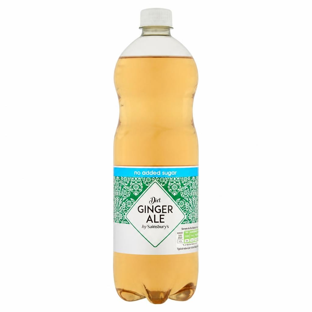 Sainsbury's 1L Diet Ginger Ale