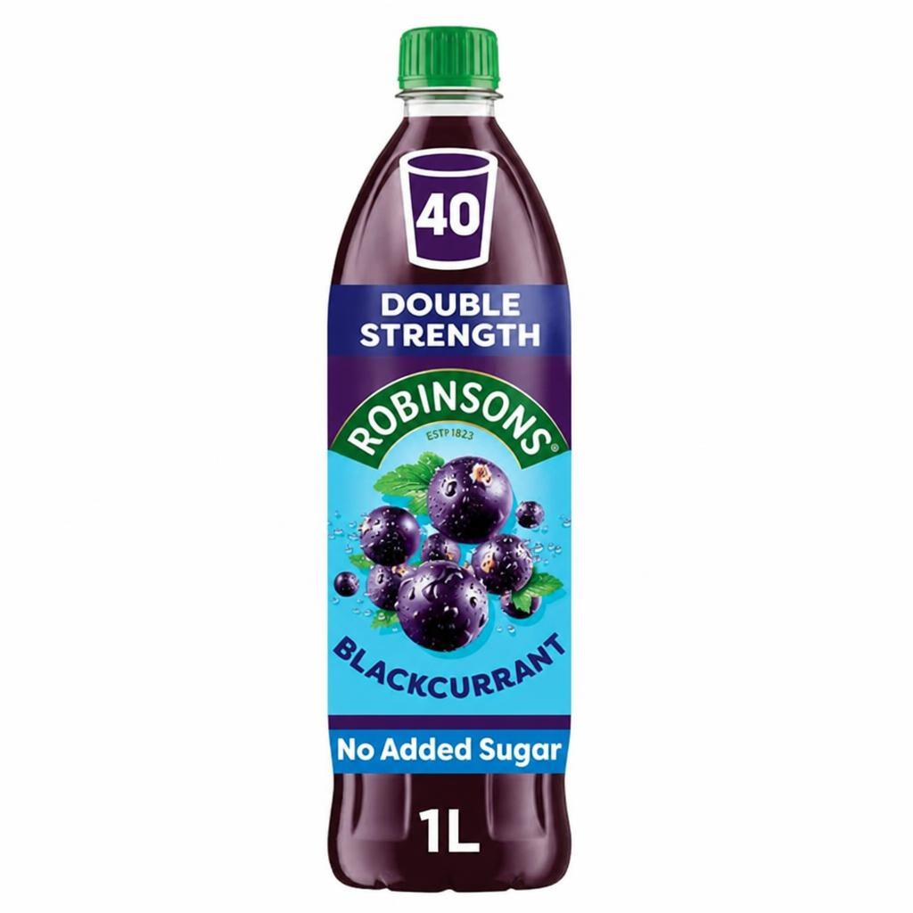 Robinsons 1L Blackcurrant Double Strength Squash