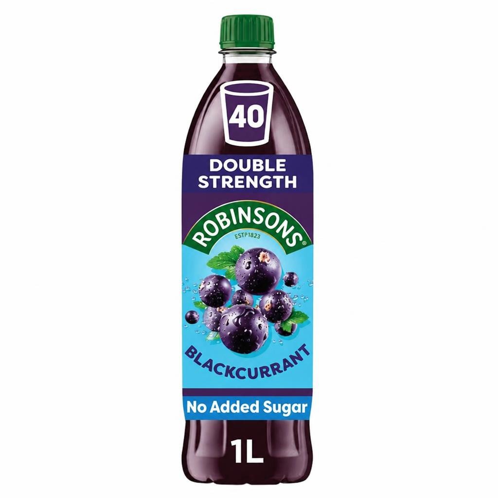 Robinsons 1L Blackcurrant Double Strength Squash
