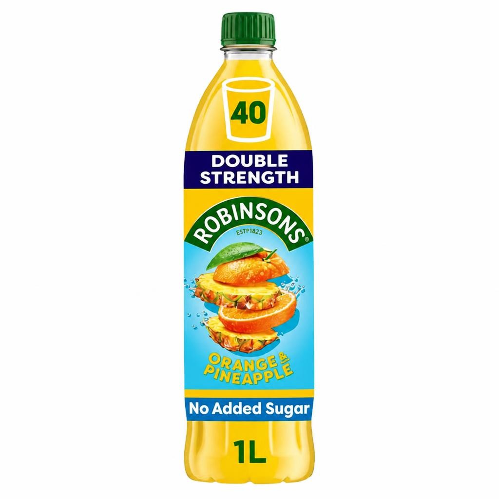 Robinsons 1L Double Strength Orange & Pineapple Squash