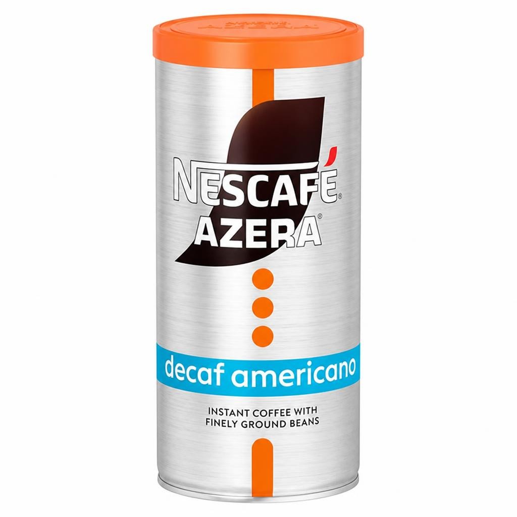 Nescafé Azera Decaf Americano Instant Coffee with Finely Ground Beans 135g