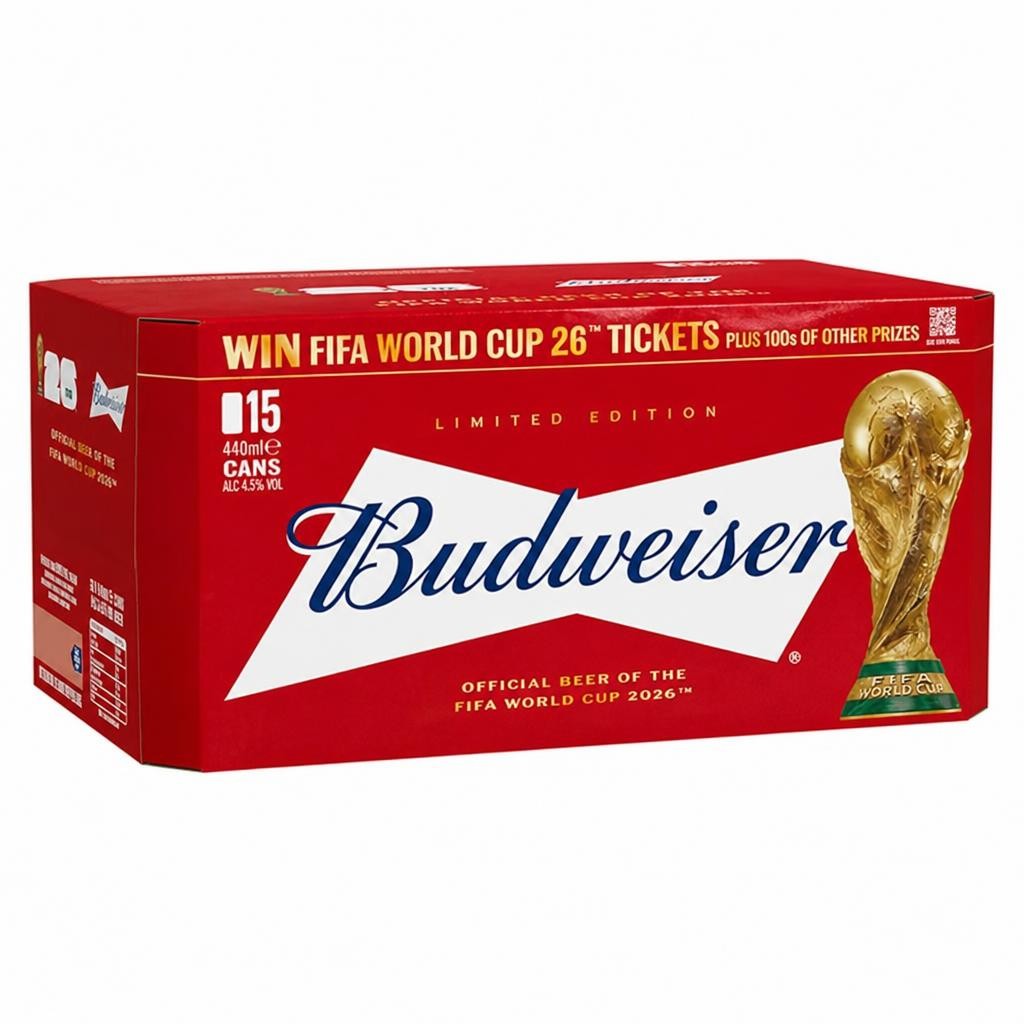 Budweiser Limited Edition Beer 15 x 440ml