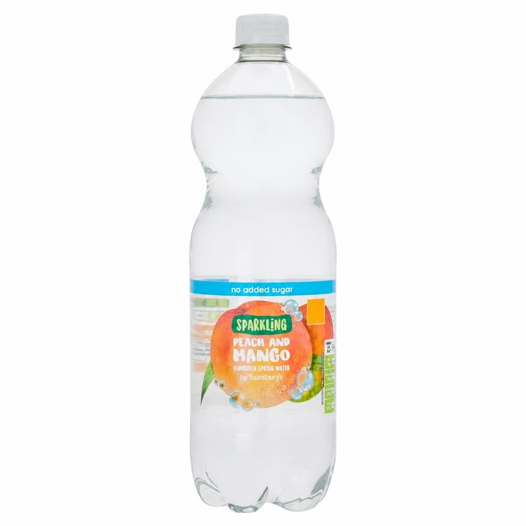 Sainsbury's Peach & Mango Sparkling Water 1L