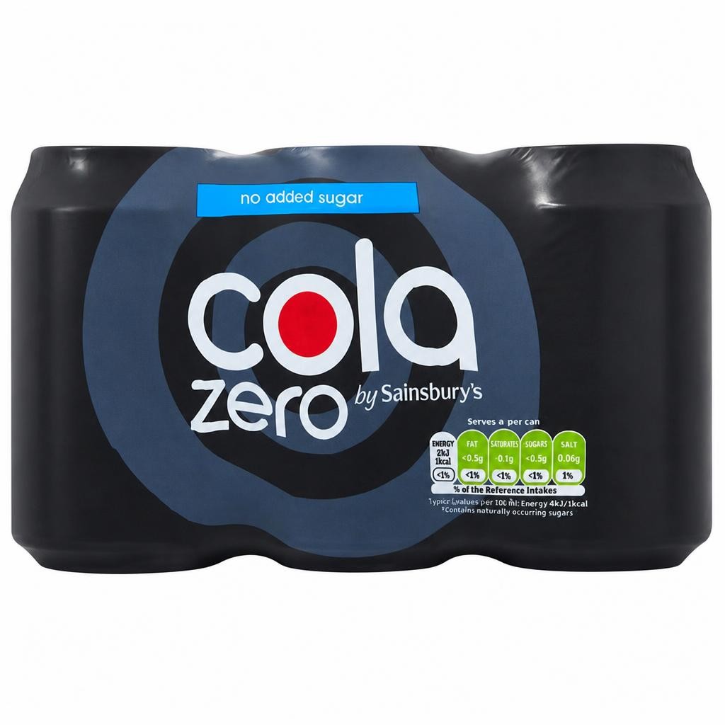 Sainsbury's Cola Zero 6x330ml