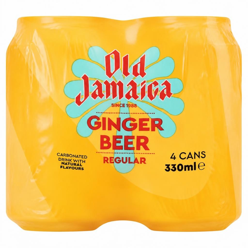 Old Jamaica Ginger Beer 4x330ml
