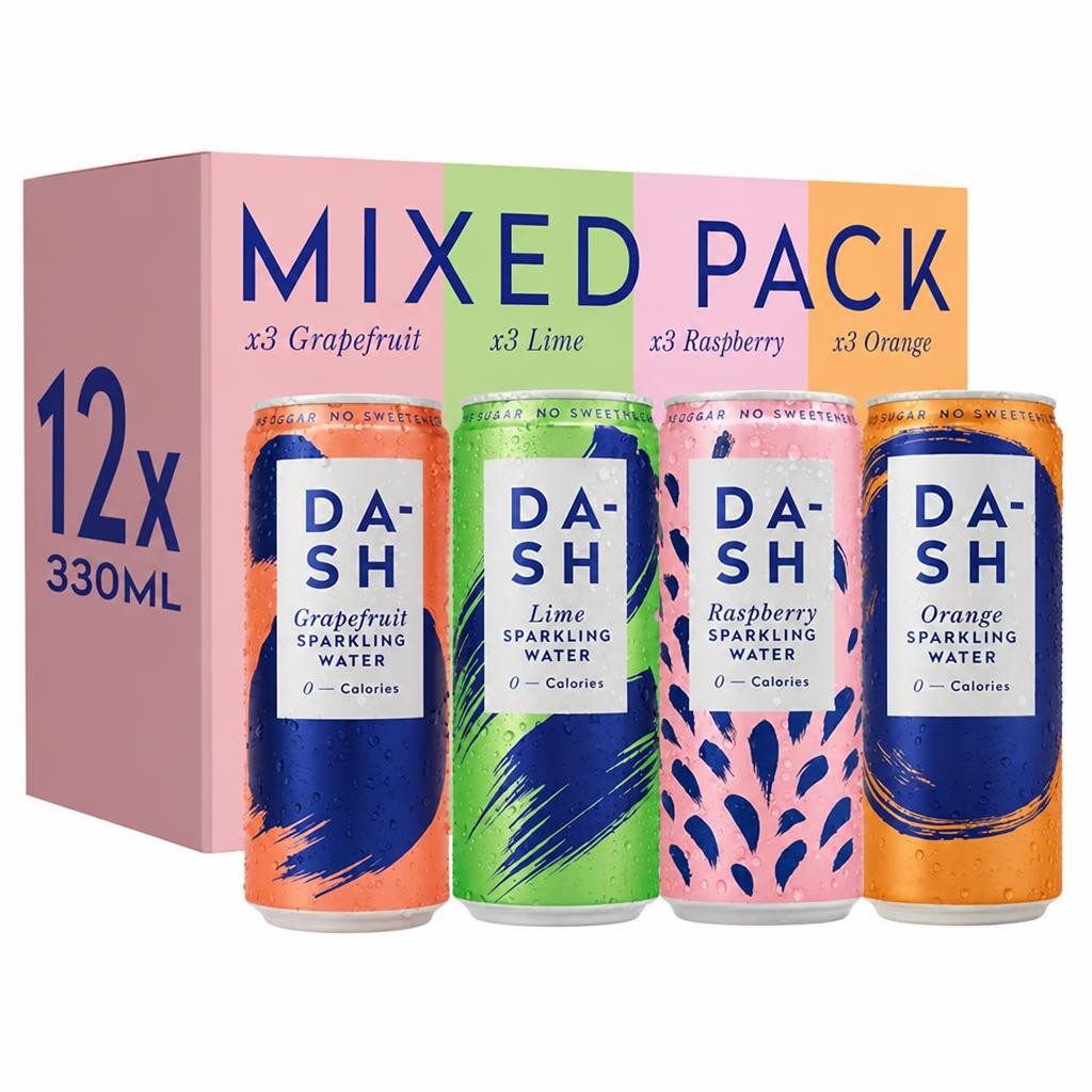 Dash Mixed Pack 12 x 330ml