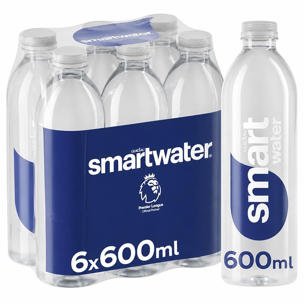 Glacéau Smartwater Still 6x600ml