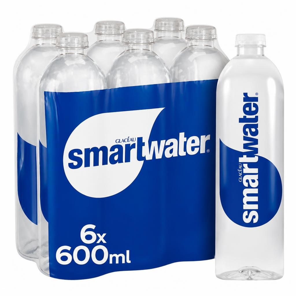 Glacéau Smartwater Still 6x600ml