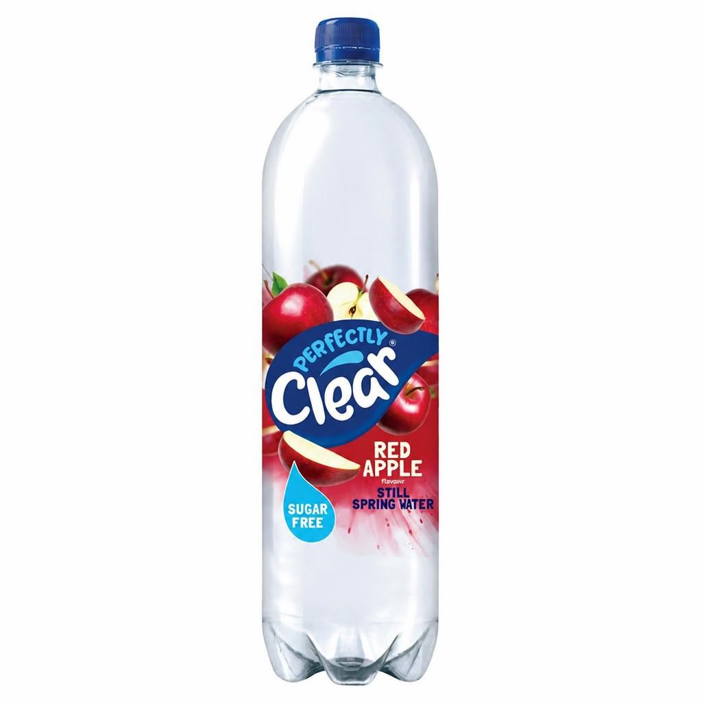 Perfectly Clear Still Red Apple Flavour Spring Water 1.5L