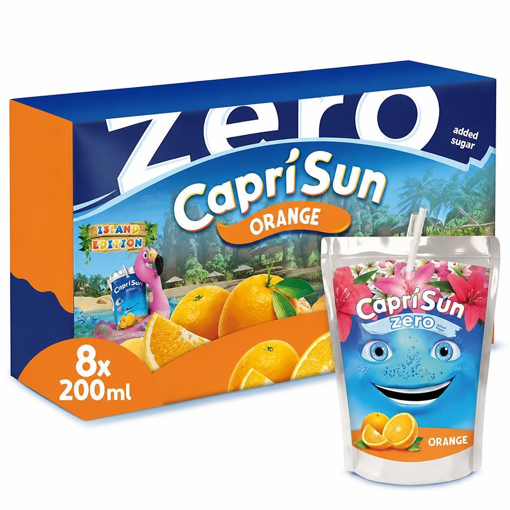 Capri-Sun Zero Orange 8x200ml