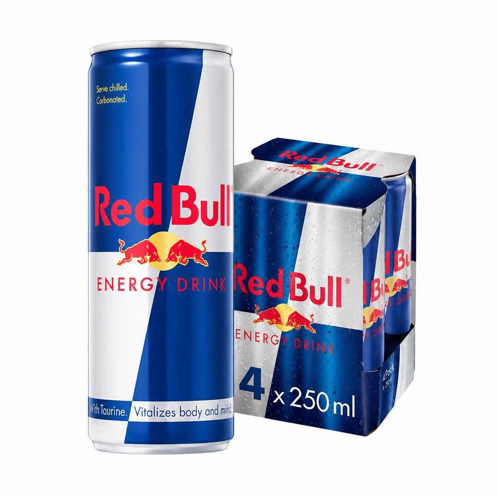 Red Bull Energy Drink 250ml x4