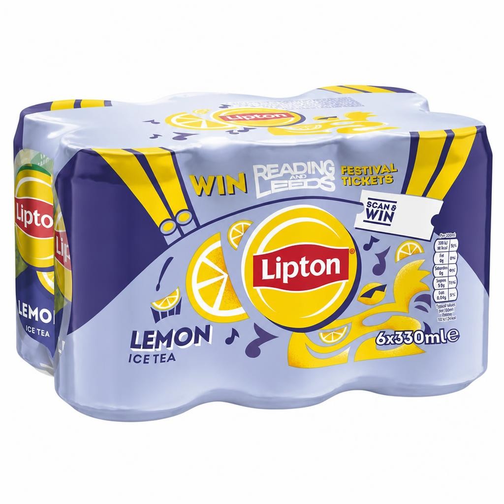 Lipton Lemon Ice Tea 6x330ml