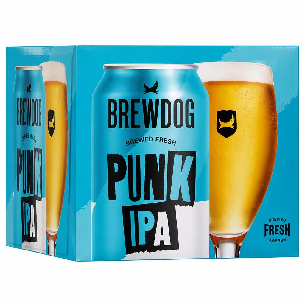BrewDog Punk India Pale Ale (IPA) 4x330ml