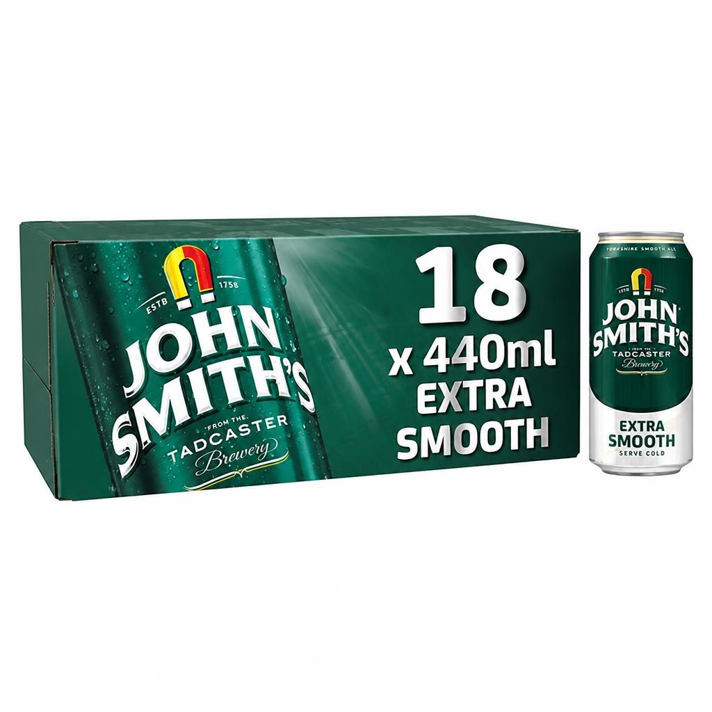 John Smith's Extra Smooth Ale Cans 18 x 440ml