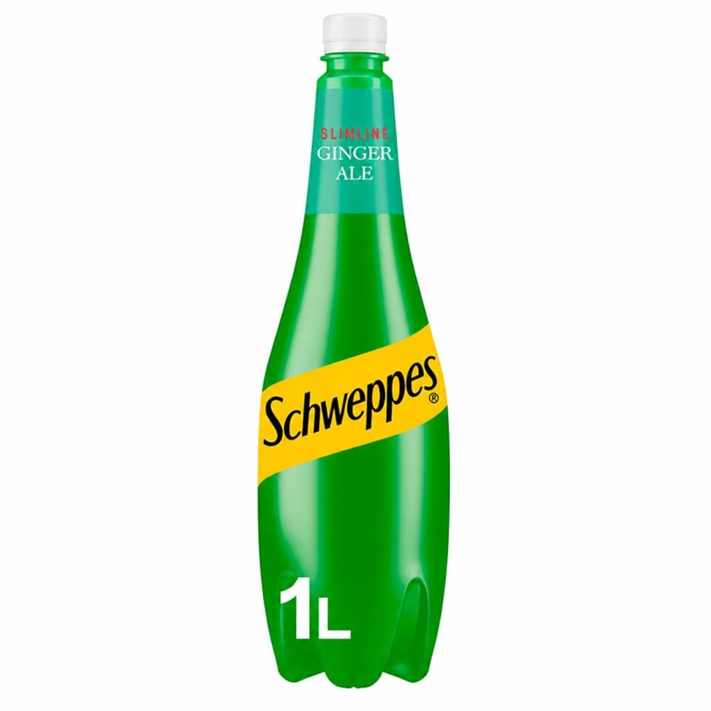 Schweppes Slimline Canada Dry Ginger Ale 1L