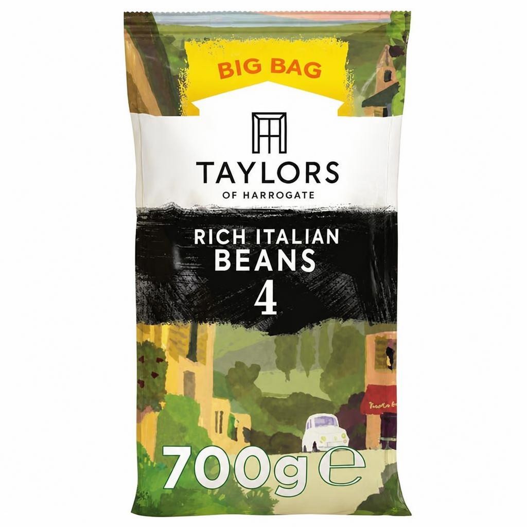 Taylors of Harrogate Rich Italian Beans Roast Coffee 700g